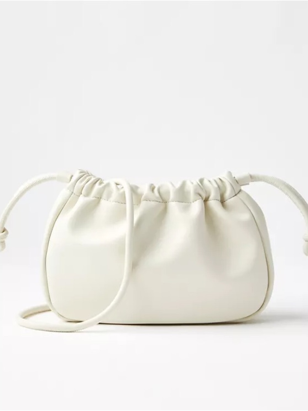 Loft Dumpling Bag - Ivory
